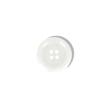 boutons 4 trous blanc veste x30 - 20 mm