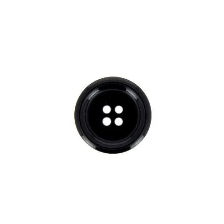 boutons 4 trous noir veste x30 - 20 mm