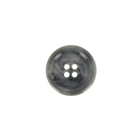 boutons 4 trous gris foncé veste x30 - 22 mm