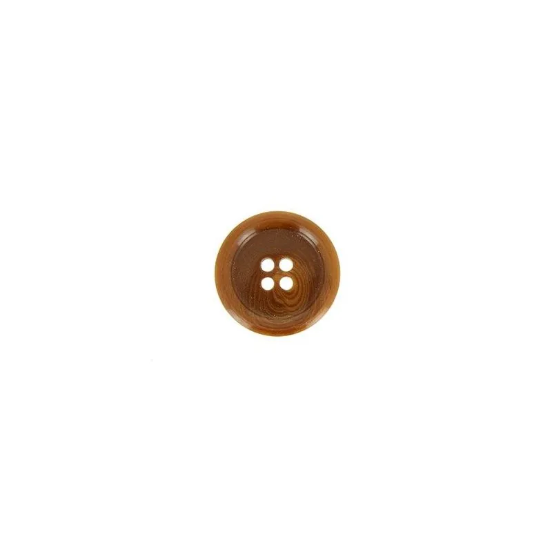 boutons 4 trous marron caramel veste x30 - 22 mm
