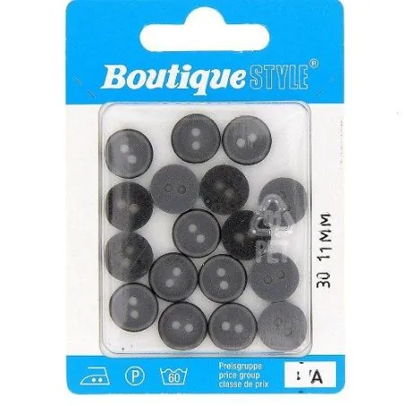 Carte 17 boutons 11 mm code prix A -pos 30