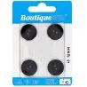 Carte 4 boutons 18mm code prix C -pos 49