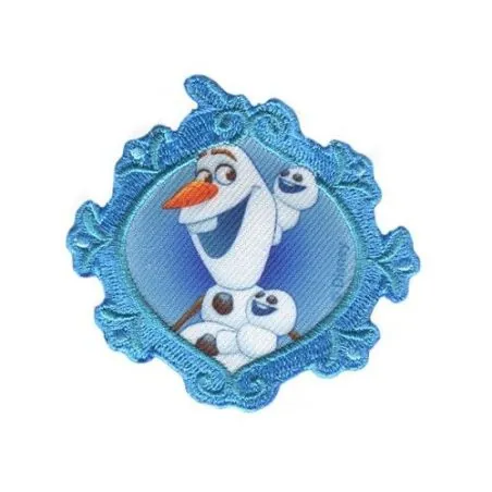 Ecussons broderie Olaf La reine des neiges Disney