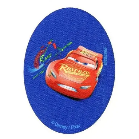 Ecussons ovale bleu Disney Pixar -Cars