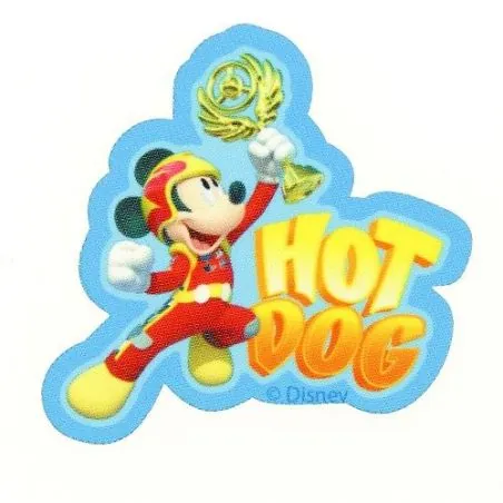 Ecussons Mickey hot dog Disney