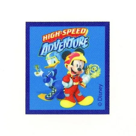 Ecussons high speed adventure - Mickey et Donald Disney