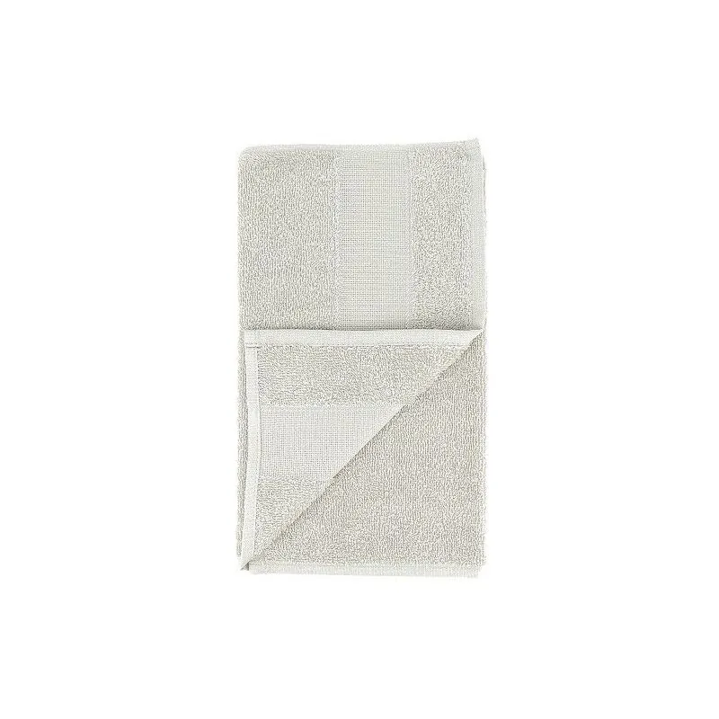 Serviette éponge gris invité 30 x 50 cm
