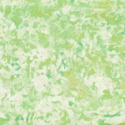 Coton patchwork marbré vert anis