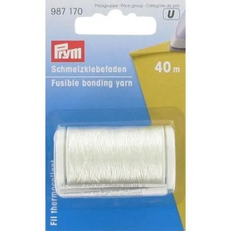 Fil : Thermocollant : Polyamide : 40 m Fil : Thermocollant : Polyamide : 40 m