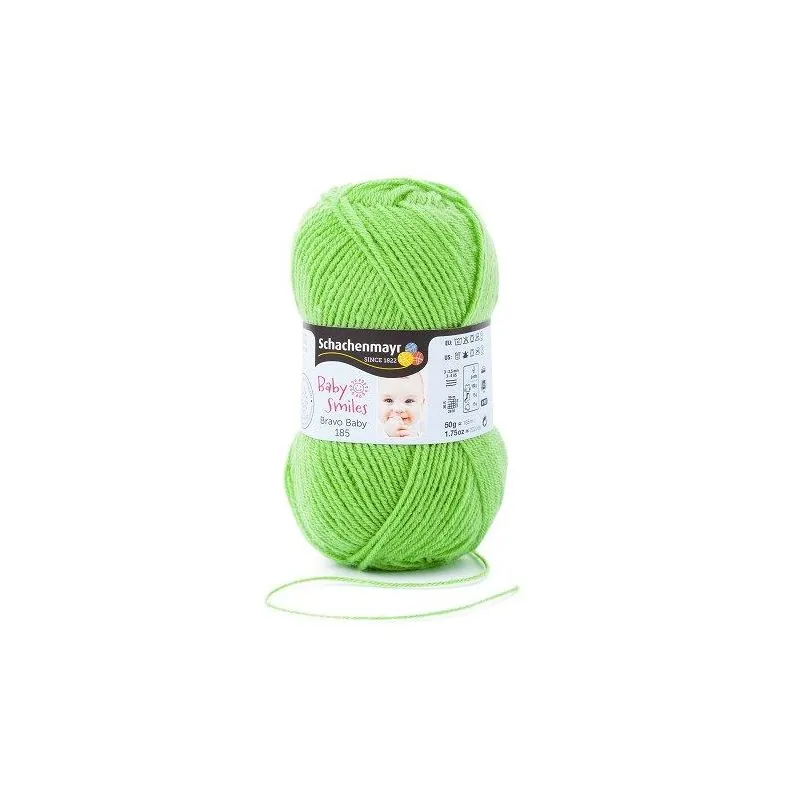 10 pelotes 50 gr Baby Smiles Bravo 185 10 pelotes 50 gr Baby Smiles Bravo 185