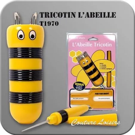 Tricotin " l'abeille "