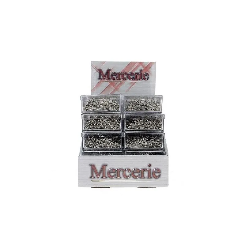 Boite 80 gr épingles couturière 30 mm x 0.6 Boite 80 gr épingles couturière 30 mm x 0.6