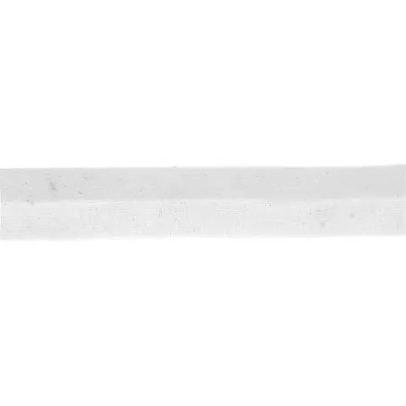 Ruban Biais Jersey blanc - 20 m - 20 mm Ruban Biais Jersey blanc - 20 m - 20 mm