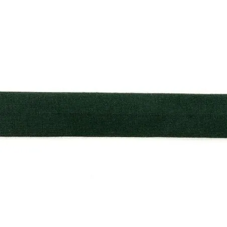 Ruban Biais Jersey vert bouteille - 20 m - 20 mm Ruban Biais Jersey vert bouteille - 20 m - 20 mm
