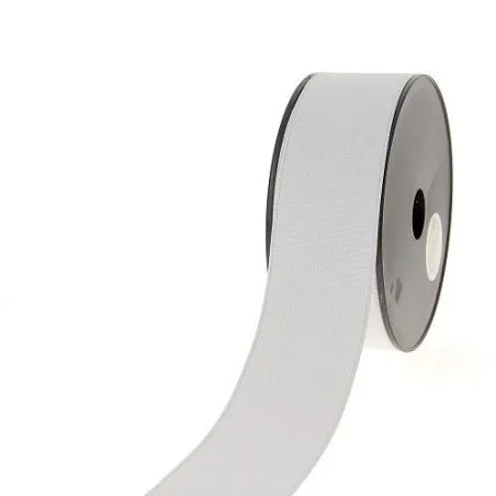 Ruban blanc Disquette 12.5 m Élastique côtelé 50 mm Ruban blanc Disquette 12.5 m Élastique côtelé 50 mm