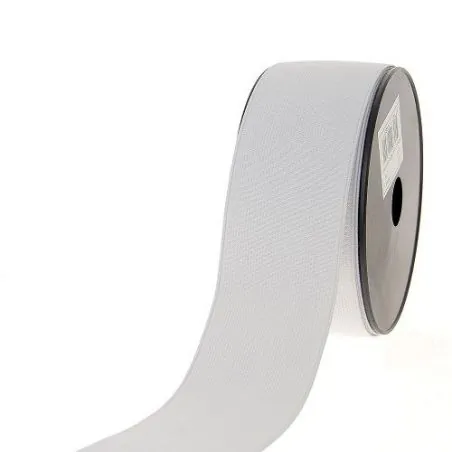 Ruban blanc Disquette 12.5 m Élastique côtelé 60 mm Ruban blanc Disquette 12.5 m Élastique côtelé 60 mm