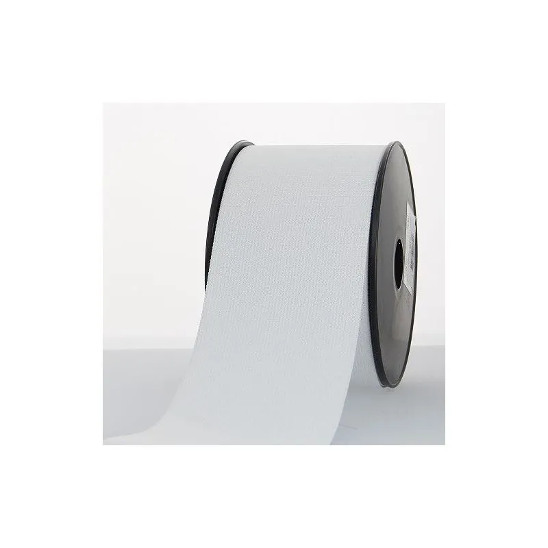 Ruban blanc Disquette 12 m Élastique maille 80 mm Ruban blanc Disquette 12 m Élastique maille 80 mm