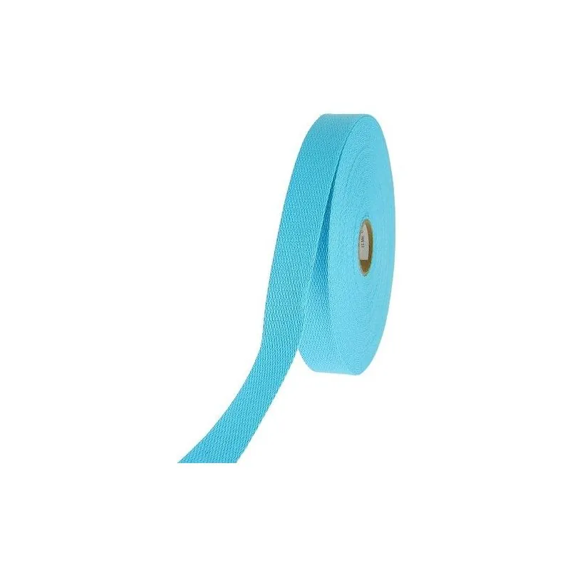 Ruban sangle bleu ciel - 15 m - 23 mm Ruban sangle bleu ciel - 15 m - 23 mm