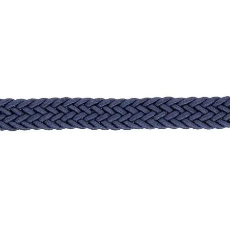 Bobine15 m sangle tressée bleu 13 mm