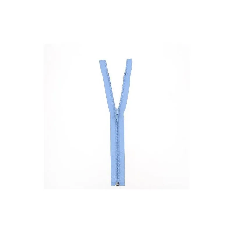 Fermeture éclair séparable bleu ciel - 30 cm