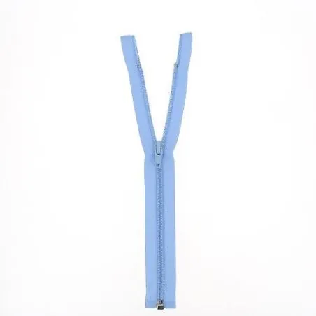 Fermeture éclair bleu clair séparable - 40 cm Fermeture éclair bleu clair séparable - 40 cm