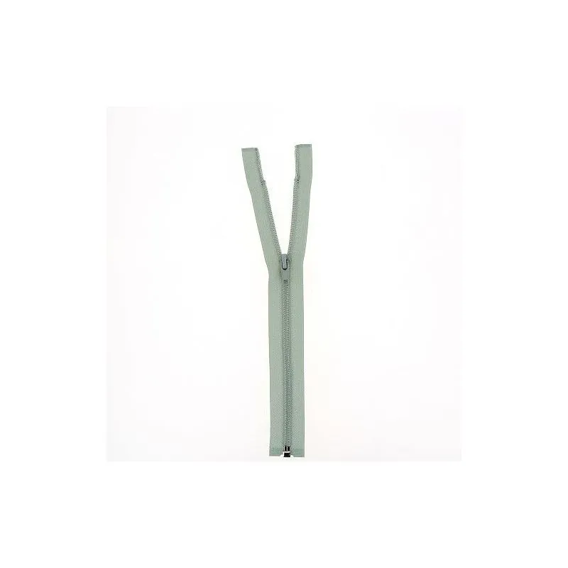 Fermeture éclair vert pâle - n°6 séparable 65 cm - 110.65.166