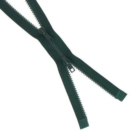 Fermeture éclair vert bord à bord séparable - 85 cm Fermeture éclair vert bord à bord séparable - 85 cm