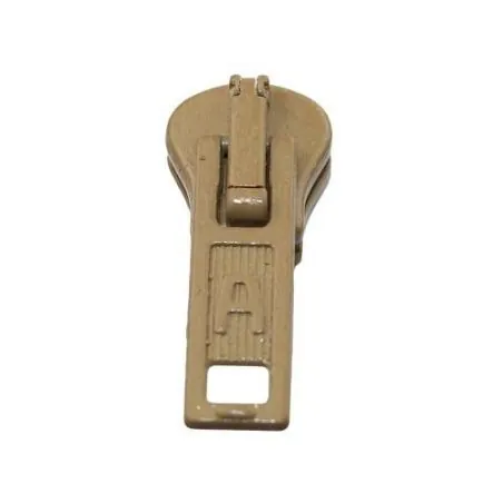 Curseur de fermeture éclair beige - n°5 Curseur de fermeture éclair beige - n°5