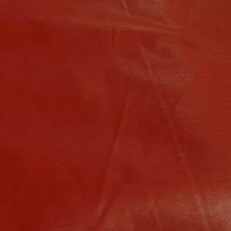 Tissu chintz rouge
