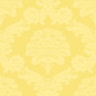 Tissu Damasco de couleur jaune