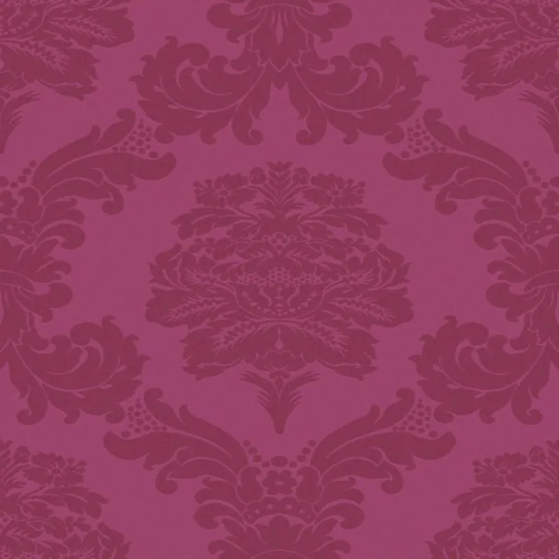 Tissu Damasco rose framboise Tissu Damasco rose framboise
