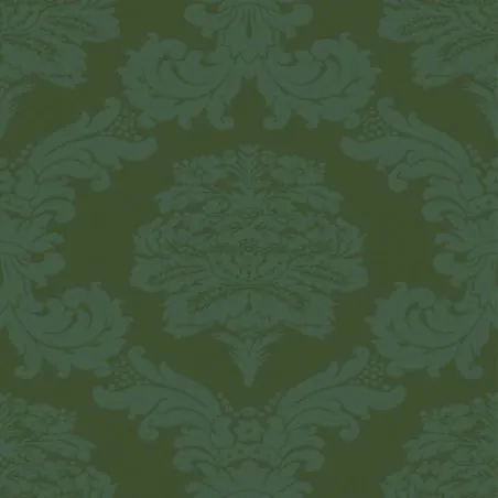 Tissu Damasco de couleur vert sapin