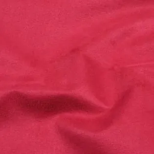 Tissu Suédine fjord rouge
