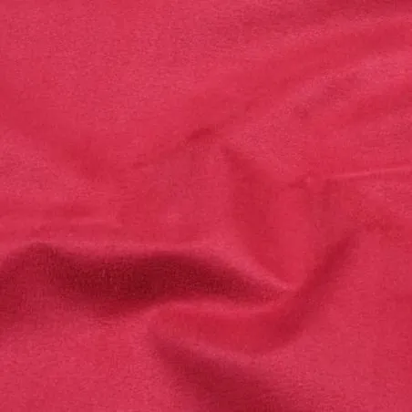 Tissu Suédine fjord rouge Tissu Suédine fjord rouge