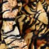 Tissu Velboa imprimé tigre