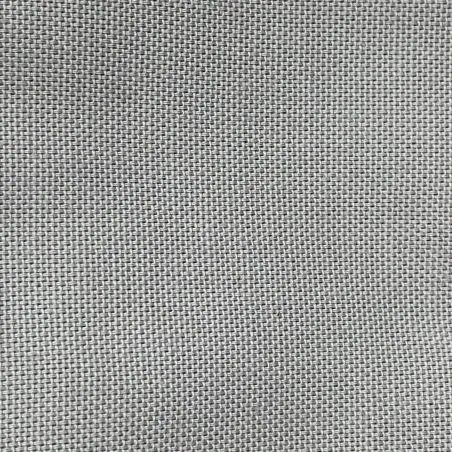 Tissu RICHMOND gris souris 1/2 PANAMA - COTON