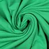 Tissu jersey coton uni vert
