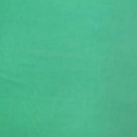 Tissu velours polyester vert menthe à l'eau