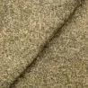 Tissu jersey polyester chiné moutarde Tissu jersey polyester chiné moutarde