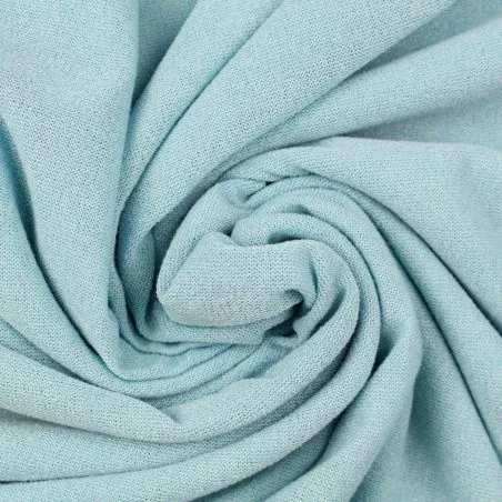 Tissus jersey bleu azurin Tissus jersey bleu azurin