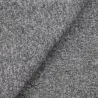Tissu jersey polyester chiné gris