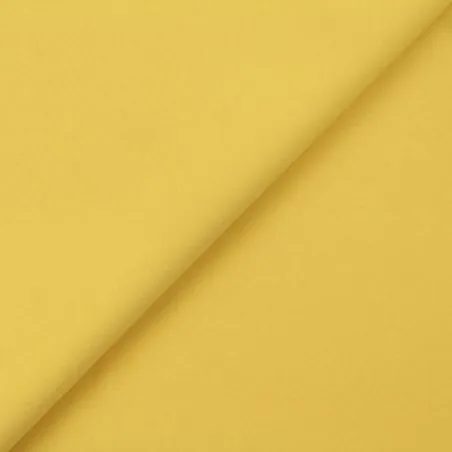 Tissus crêpe de polyester uni jaune Tissus crêpe de polyester uni jaune