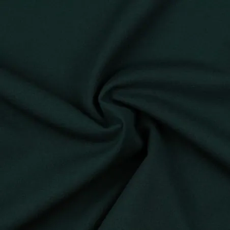 Tissus crêpe de polyester uni vert bouteille Tissus crêpe de polyester uni vert bouteille