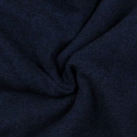 Tissus laine bleu marine