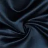 Tissu satin duchesse uni bleu marine