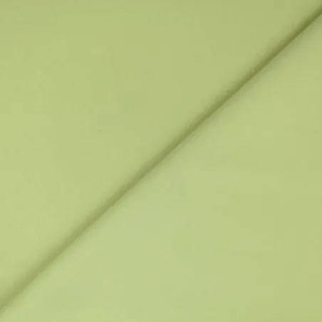 Tissus crêpe de polyester uni pistache