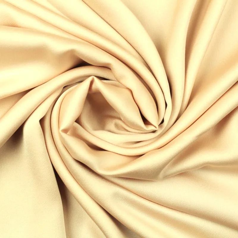 Tissu Lainage petit carreaux de couleur marron beige et vert - Haute couture Tissu Lainage petit carreaux de couleur marron beige et vert - Haute couture