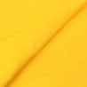 Tissu coton double gaze uni de couleur jaune Tissu coton double gaze uni de couleur jaune