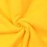 Tissu coton double gaze uni de couleur jaune Tissu coton double gaze uni de couleur jaune