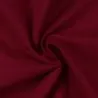 Tissu coton uni satiné de couleur bordeaux Tissu coton uni satiné de couleur bordeaux
